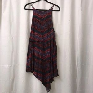 Free People Printed assymetrical dress